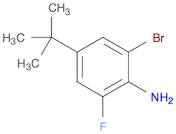 2-Bromo-4-(tert-butyl)-6-fluoroaniline