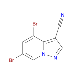 4,6-Dibromopyrazolo[1,5-a]pyridine-3-carbonitrile