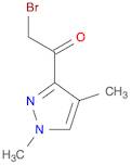 2-Bromo-1-(1,4-dimethyl-1H-pyrazol-3-yl)ethanone