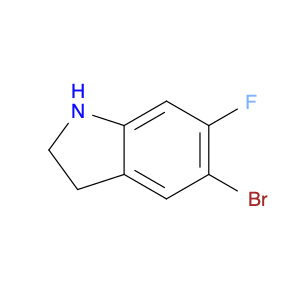 5-Bromo-6-fluoroindoline