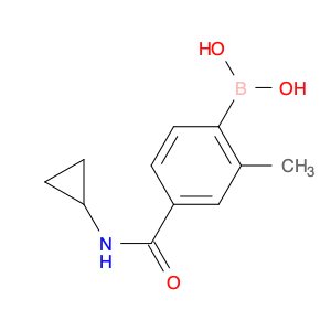 (4-(Cyclopropylcarbamoyl)-2-Methylphenyl)Boronic Acid