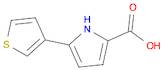 5-(Thiophen-3-yl)-1H-pyrrole-2-carboxylic acid