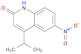 4-Isopropyl-6-nitroquinolin-2(1H)-one