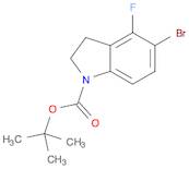 tert-Butyl 5-bromo-4-fluoroindoline-1-carboxylate