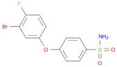 4-(3-Bromo-4-fluorophenoxy)benzenesulfonamide