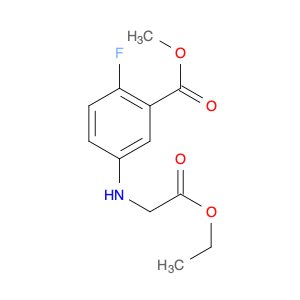 Methyl 5-((2-Ethoxy-2-Oxoethyl)Amino)-2-Fluorobenzoate