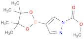 methyl 4-(4,4,5,5-tetramethyl-1,3,2-dioxaborolan-2-yl)-1H-pyrazole-1-carboxylate