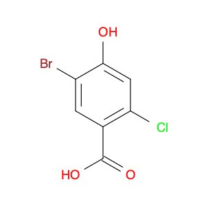5-Bromo-2-chloro-4-hydroxybenzoic acid