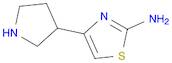 4-(3-吡咯烷基)-2-噻唑胺