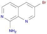 3-溴-1,7-萘啶-8-胺