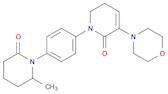 5,6-二氢-1-[4-(2-甲基-6-氧代-1-哌啶基)苯基]-3-(4-吗啉基)-2(1H)-吡啶酮