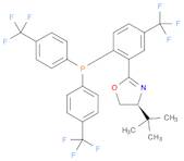 (4S)-2-[2-[双[4-(三氟甲基)苯基]膦]-5-(三氟甲基)苯基]-4-叔丁基-4,5-二氢恶唑