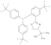 (4R)-2-[2-[双[4-(三氟甲基)苯基]膦]-5-(三氟甲基)苯基]-4-叔丁基-4,5-二氢恶唑