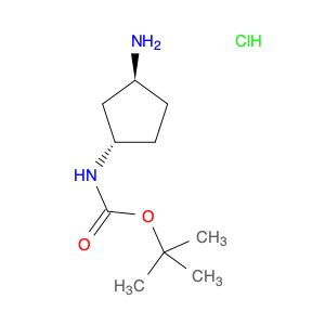 tert-Butyl (trans-3-aminocyclopentyl)carbamate hydrochloride