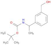 N-[1-[3-(羟甲基)苯基]乙基]氨基甲酸叔丁酯