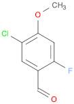 5-氯-2-氟-4-甲氧基苯甲醛