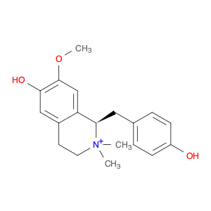(1R)-1,2,3,4-四氢-6-羟基-1-[(4-羟基苯基)甲基]-7-甲氧基-2,2-二甲基异喹啉铵