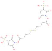 1-{[4-({4-[(2,5-dioxo-3-sulfopyrrolidin-1-yl)oxy]-4-oxobutyl}disulfanyl)butanoyl]oxy}-2,5-dioxopyr…