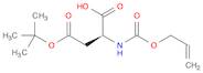 (S)-2-(((Allyloxy)carbonyl)amino)-4-(tert-butoxy)-4-oxobutanoic acid