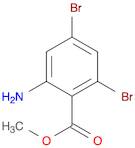2-氨基-4,6-二溴苯甲酸甲酯