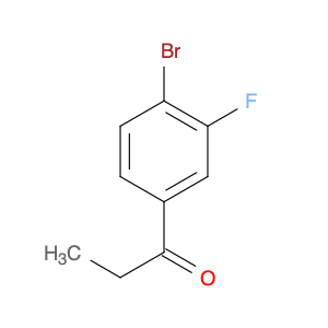 1-Propanone, 1-(4-bromo-3-fluorophenyl)-