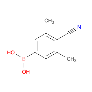 Boronic acid, B-(4-cyano-3,5-dimethylphenyl)-