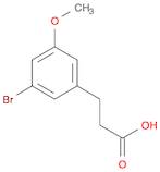 3-(3-Bromo-5-methoxyphenyl)propanoic acid