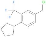 4-氯甲基-1-环戊基-2-三氟甲基苯