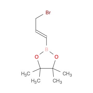 (E)-2-(3-Bromoprop-1-en-1-yl)-4,4,5,5-tetramethyl-1,3,2-dioxaborolane