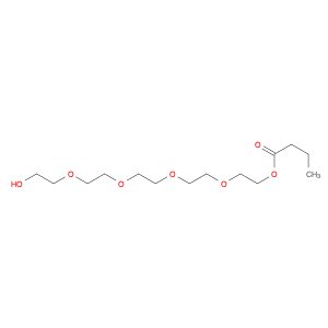 Butanoic acid, 14-hydroxy-3,6,9,12-tetraoxatetradec-1-yl ester