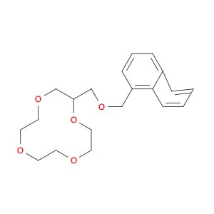 1,4,7,10-Tetraoxacyclododecane, 2-[(1-naphthalenylmethoxy)methyl]-