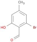 Benzaldehyde, 2-bromo-6-hydroxy-4-methyl-