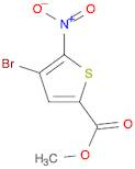 2-Thiophenecarboxylic acid, 4-bromo-5-nitro-, methyl ester