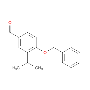 Benzaldehyde, 3-(1-methylethyl)-4-(phenylmethoxy)-