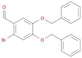 Benzaldehyde, 2-bromo-4,5-bis(phenylmethoxy)-