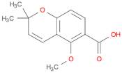 2H-1-Benzopyran-6-carboxylic acid, 5-methoxy-2,2-dimethyl-