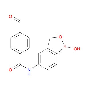Benzamide, N-(1,3-dihydro-1-hydroxy-2,1-benzoxaborol-5-yl)-4-formyl-