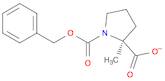 1,2-Pyrrolidinedicarboxylic acid, 2-methyl-, 1-(phenylmethyl) ester, (S)-