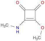 3-Cyclobutene-1,2-dione, 3-methoxy-4-(methylamino)-