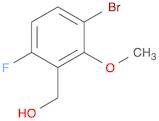 Benzenemethanol, 3-bromo-6-fluoro-2-methoxy-