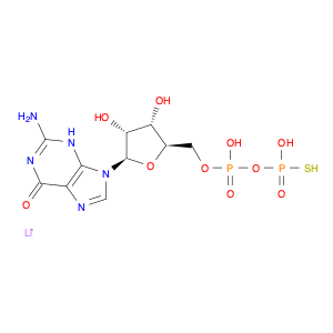 鸟苷-5'-O-(2-硫代三磷酸)三锂盐