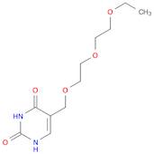 2,4(1H,3H)-Pyrimidinedione, 5-[[2-(2-ethoxyethoxy)ethoxy]methyl]-