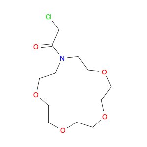 1,4,7,10-Tetraoxa-13-azacyclopentadecane, 13-(chloroacetyl)-