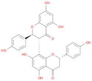 [3,8'-Bi-4H-1-benzopyran]-4,4'-dione,2,2',3,- 3'-tetrahydro-5,5',7,7'-tetrahydroxy-2,2'-bis- (4-hy…