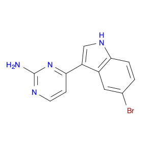 2-Pyrimidinamine, 4-(5-bromo-1H-indol-3-yl)-