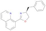 (S)-4-Benzyl-2-(quinolin-8-yl)-4,5-dihydrooxazole