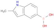 Boronic acid, (2-methyl-1H-indol-5-yl)-