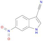 6-硝基-吲哚-3-甲腈