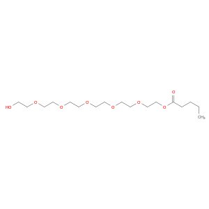Pentanoic acid, 17-hydroxy-3,6,9,12,15-pentaoxaheptadec-1-yl ester