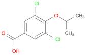 Benzoic acid, 3,5-dichloro-4-(1-methylethoxy)-